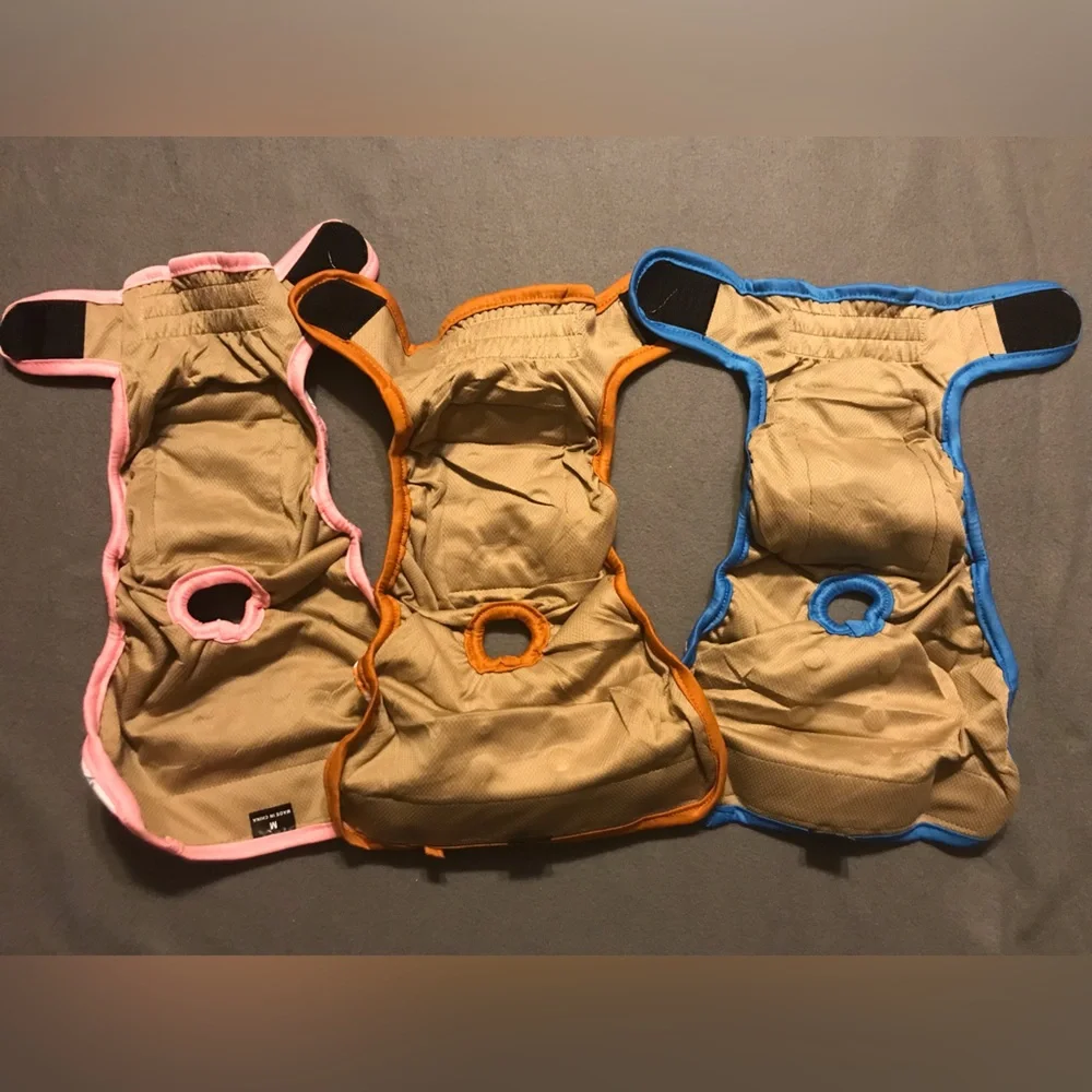 NEW Set Of 3 Reusable Cat Diapers